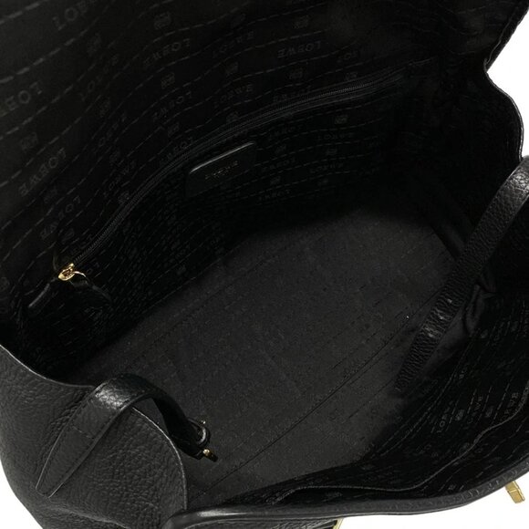 LOEWE Alamo 36 - Black Calf Leather Handbag 794-081625 - Picture 11 of 14